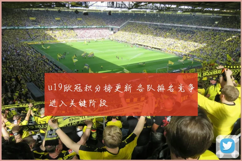 u19欧冠积分榜更新 各队排名竞争进入关键阶段
