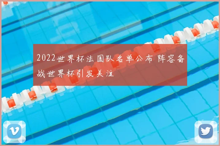 2022世界杯法国队名单公布 阵容备战世界杯引发关注